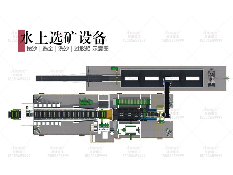 挖沙洗沙选金设备